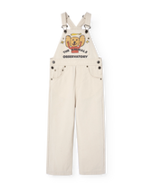 Raw White Mule Dungarees PRODUCT FRONT