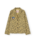 Yellow Animal Cheetah Blazer
