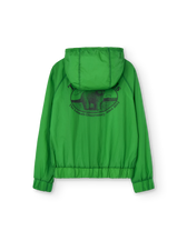 Green Poodle Fox Windbreaker PRODUCT BACK
