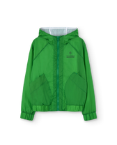 Green Poodle Fox Windbreaker PRODUCT FRONT