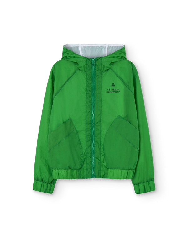 Green Poodle Fox Windbreaker PRODUCT FRONT