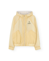 Beige Poodle Fox Windbreaker PRODUCT FRONT