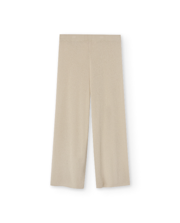 Raw White Crow Knit Pants PRODUCT BACK