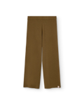 Pantalon en maille Crow vert kaki