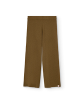 Military Green Crow Knit Pants PRODUCT FRONT