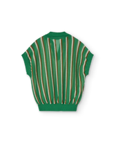 Green Bat Sweater Vest PRODUCT BACK