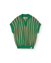 Green Bat Sweater Vest PRODUCT FRONT