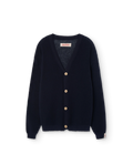 Navy Racoon Cardigan