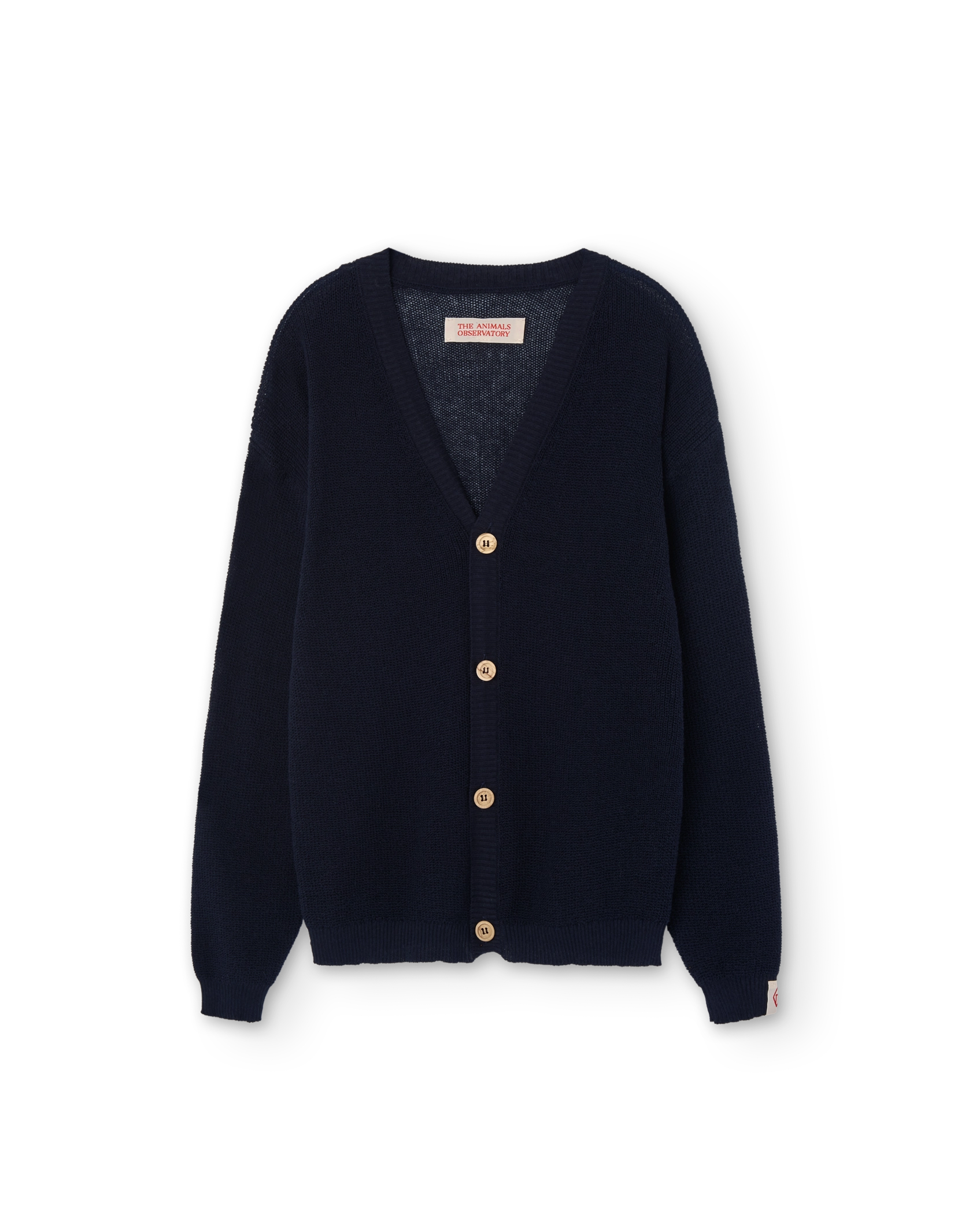 Navy Racoon Cardigan