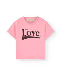 Pink Love Pangolin T-Shirt COVER