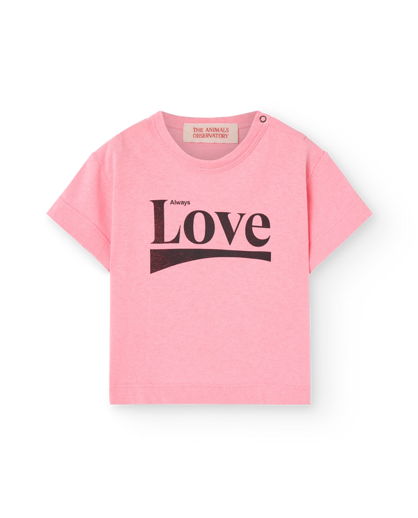 Pink Love Pangolin T-Shirt PRODUCT FRONT