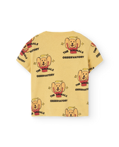 Yellow Pangolin T-Shirt PRODUCT BACK