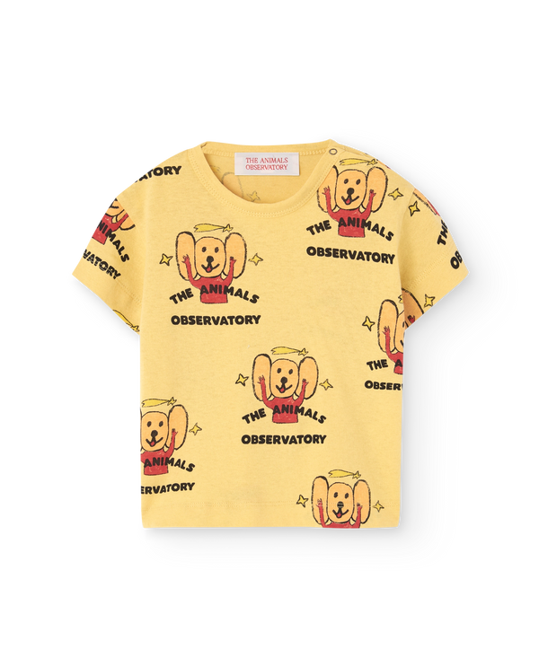 Yellow Pangolin T-Shirt PRODUCT FRONT