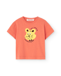Salmon Fluffy Pangolin T-Shirt