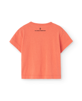 Salmon Fluffy Pangolin T-Shirt PRODUCT BACK