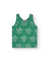 Green Cool Macaque T-Shirt PRODUCT FRONT