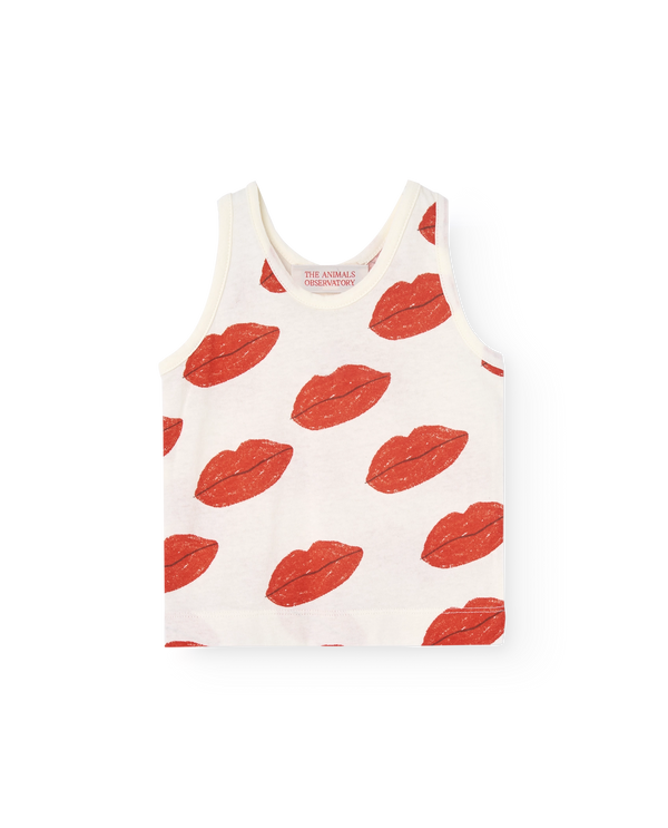 White Kissing Macaque T-Shirt PRODUCT FRONT