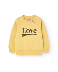 Yellow Love Jackal Sweatshirt COVER