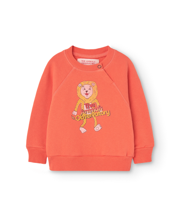 Salmon Lion Jackal Sweatshirt PRODUCT FRONT