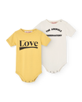 Yellow and White Chimpanzee Body Pack