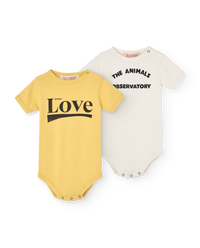 Yellow and White Chimpanzee Body Pack PRODUCT SIDE