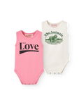 Pink and White Turtle Body Pack