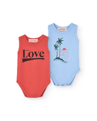 Red and Soft Blue Turtle Body Pack PRODUCT SIDE