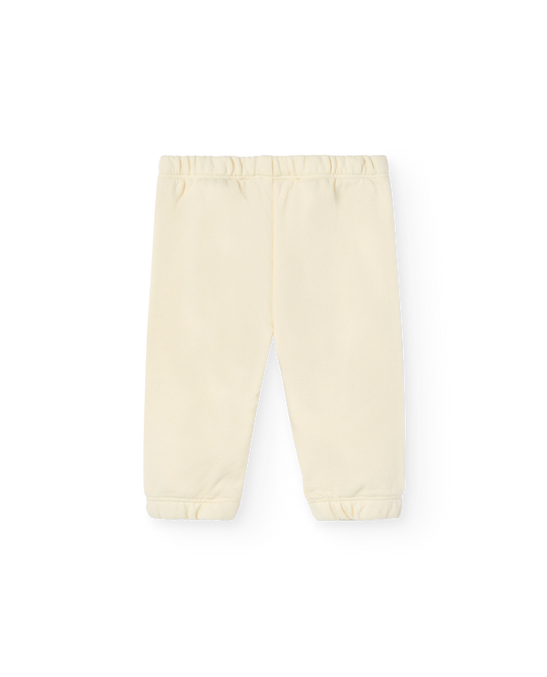 White Sloth Sweatpants PRODUCT BACK