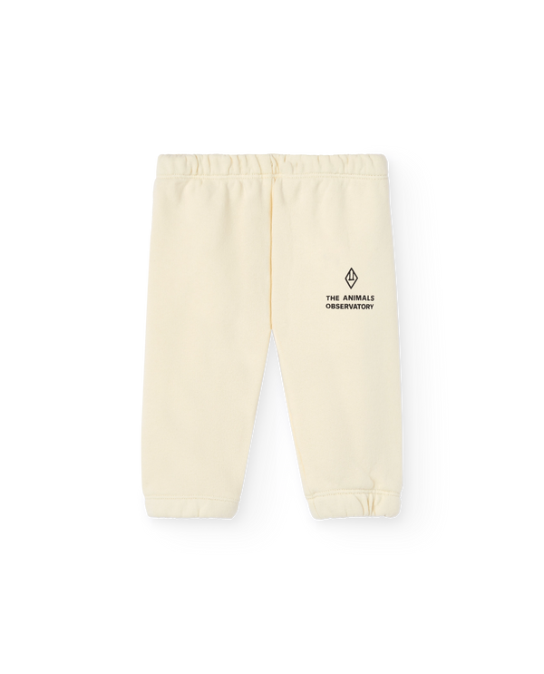 White Sloth Sweatpants PRODUCT FRONT