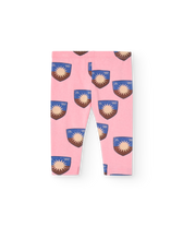 Pink Shield Penguin Leggings PRODUCT BACK