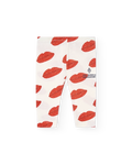 White Kissing Penguin Leggings