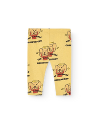 Yellow Penguin Leggings COVER