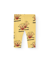 Yellow Penguin Leggings PRODUCT FRONT