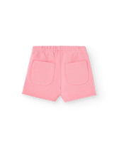 Pink Love Turtledove short Sweatpants PRODUCT BACK
