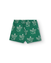Green Cool Turtledove Short Sweatpants PRODUCT FRONT