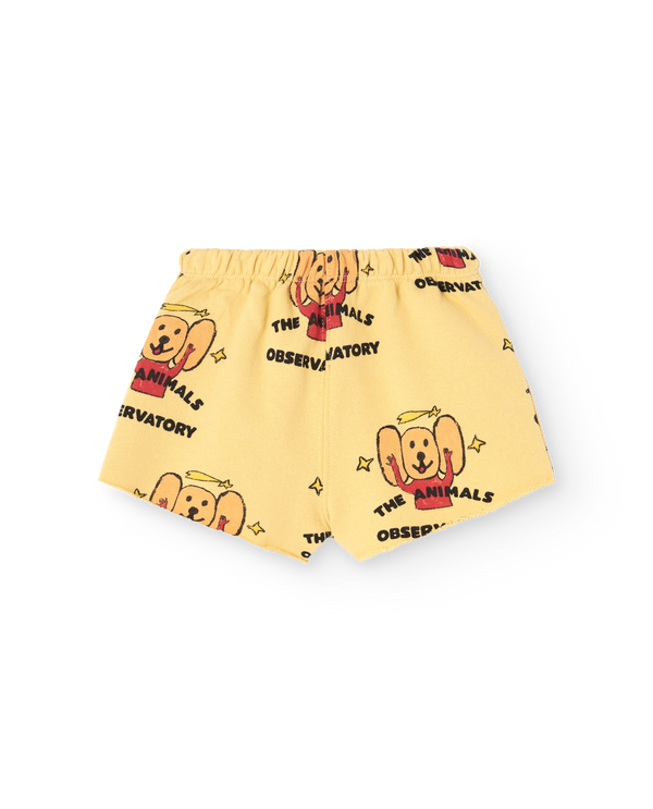 Yellow Turtledove Shorts PRODUCT FRONT