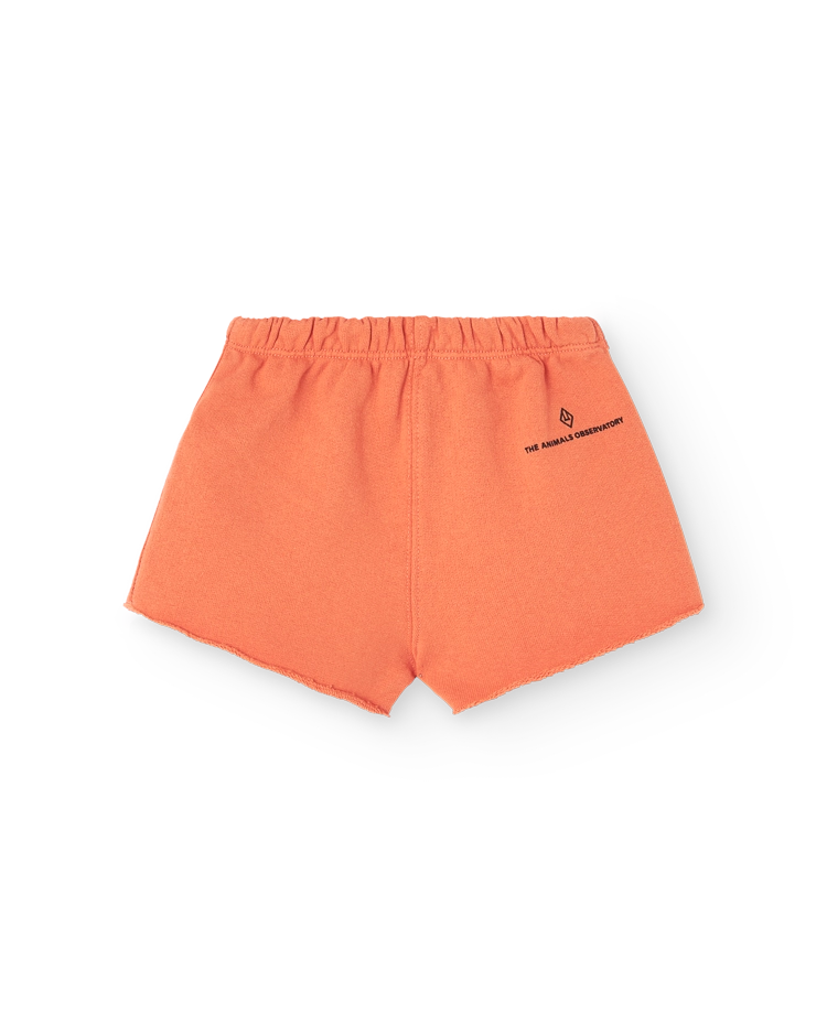 Salmon Fluffy Turtledove Shorts COVER