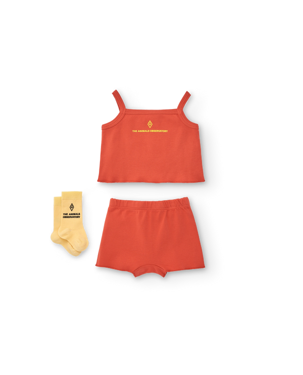 Red Stork Set MODEL SIDE