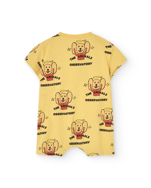 Yellow Goose Short Jumpsuit PRODUCT BACK