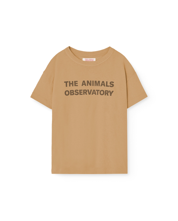 Tan Animals Orion T-Shirt PRODUCT FRONT