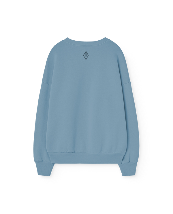 Blue Animals Leo Sweatshirt PRODUCT BACK