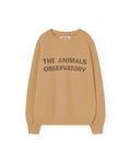 Sweat-shirt Animals Leo marron clair