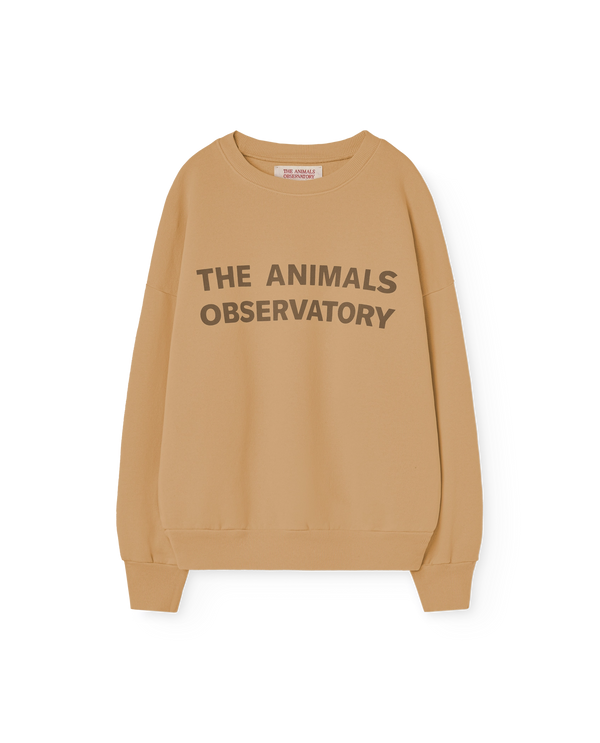 Tan Animals Leo Sweatshirt PRODUCT FRONT