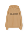 Sweat à capuche Animals Taurus marron clair