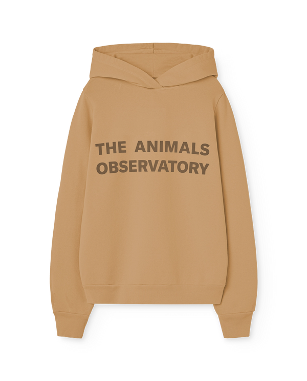 Tan Animals Taurus Hoodie PRODUCT FRONT