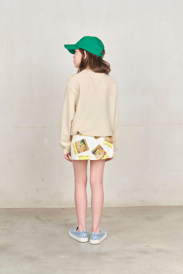 Green Love Hamster Cap MODEL BACK