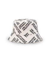 Raw White Animals Bucket Hat PRODUCT FRONT