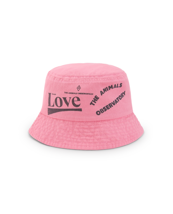 Pink Love Bucket Hat PRODUCT FRONT