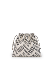 Raw White Animals Swim Bag PRODUCT FRONT
