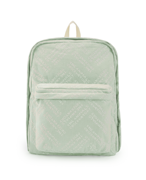 Soft Blue Animals Backpack PRODUCT FRONT
